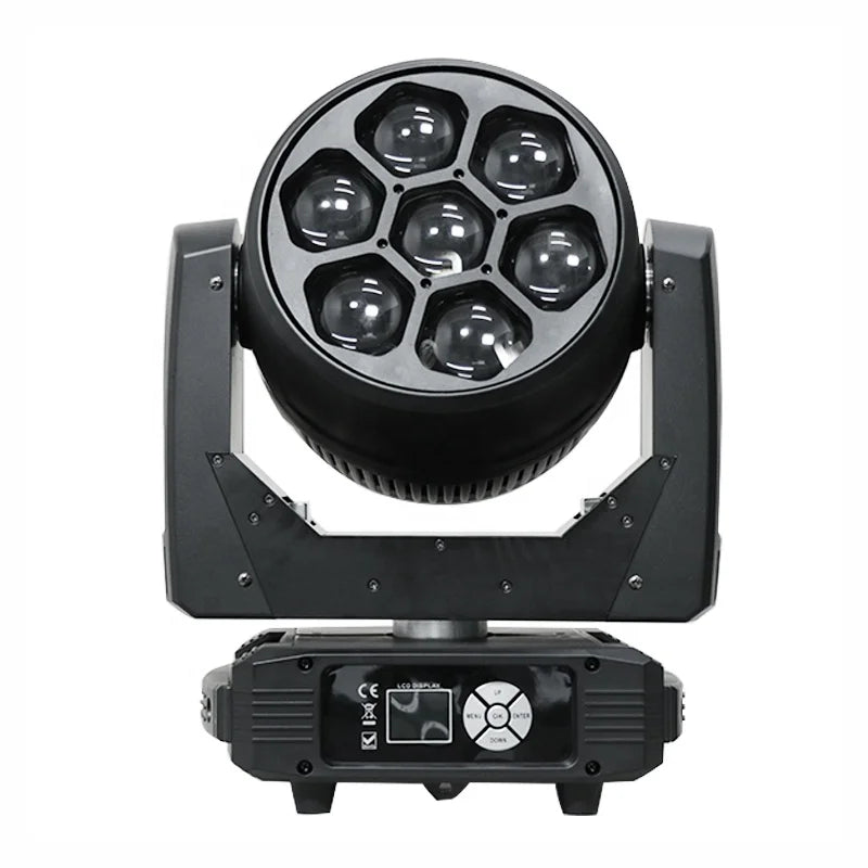 VLTG Professional Dj Lighting Equipment LED 7*40W Zoom Bee Eyes Moving Head Light