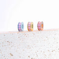 Hot Sale Cubic Zirconia Bulk Charm Bangles  Wholesale Titanium Steel 316l Bead Fashion Women Jewelry Pendants & Charms