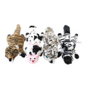 4 Pack Crinkle Dog Toys Durable Dog Chew Toys No Stuffing Squeaky Plush