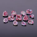 Instagram Prevalent Alexandrite Loose Color Change Gemstone Lab Grown Purple Synthetic Sapphire Gems