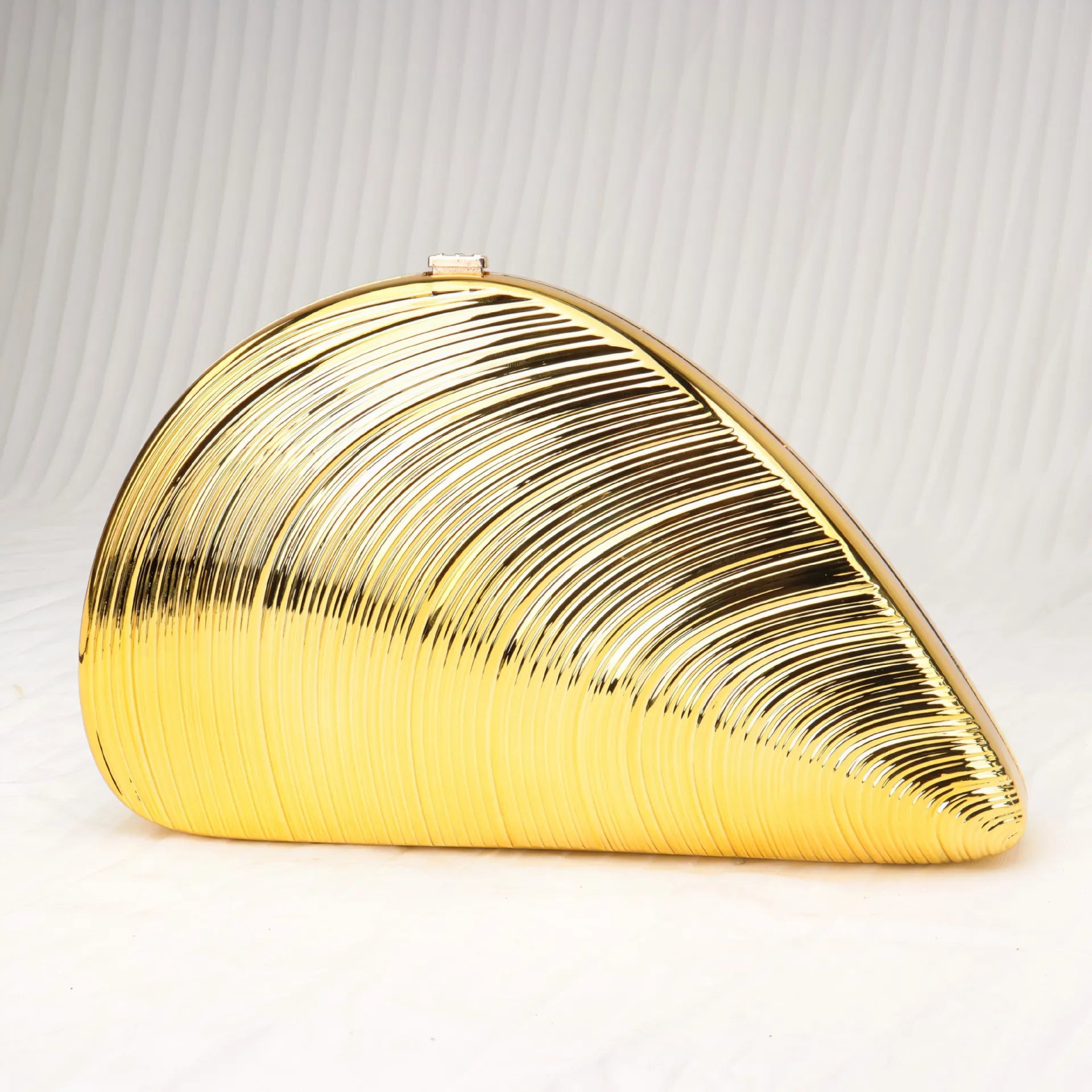 2025 New Arrival Sparkling Acrylic Shell Clutch Bag for Evening Party Wedding Elegant Chain Crossbody Handbag