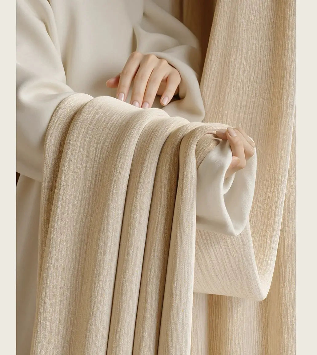 Hot Sale 100% Polyester Double-sided Chenille Bark Texture Blackout Art Window Curtain Fabric