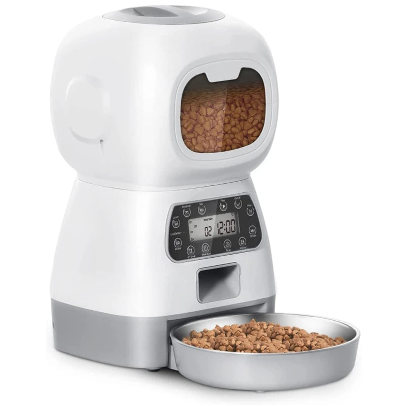 Hot Selling 3.5L Elf Pet Feeder WiFi Automatic Feeder App Intelligent Pet Feeder