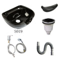 Modern Luxury YTS Model 019 Ceramic Sink Shampoo Bowls for Hair Salon Furniture & Equipment