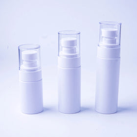 Wholesale High Quality 30ml 60ml 80ml 100ml 120ml White Fine Mist Pump Sprayer PET Flat Top Bottle