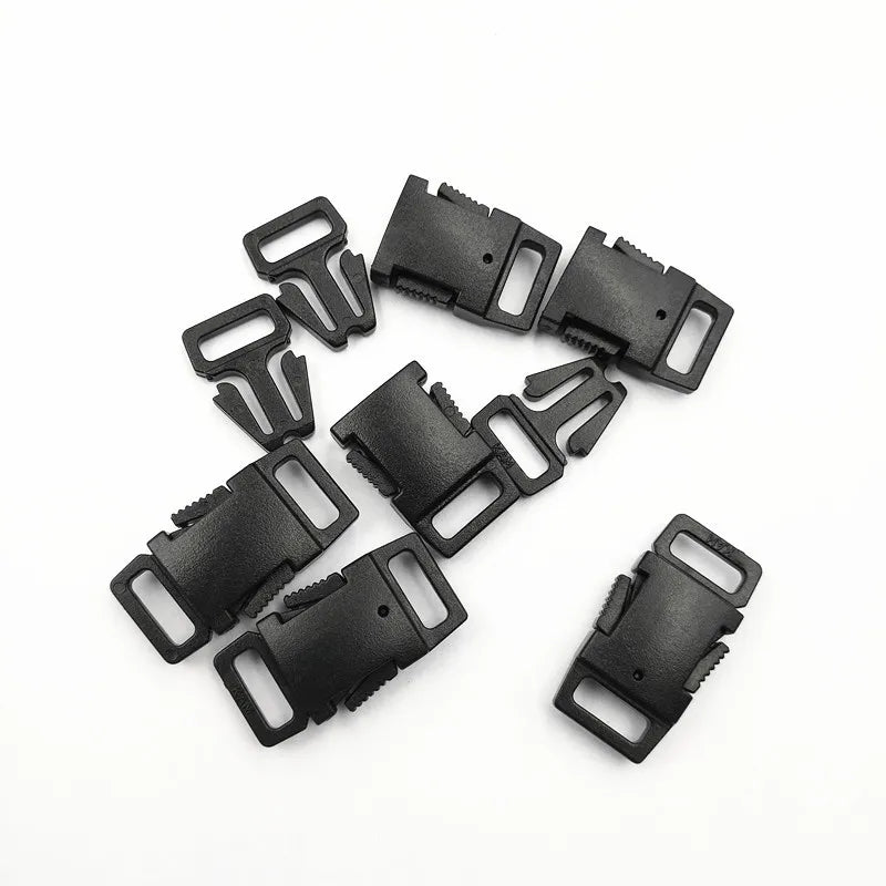 Plastic Mini Buckle 10 mm Button for Mobile Phone Rope Buckle Delrin Side Release Cute Buckles Clips Neck Strap Bag Accessories