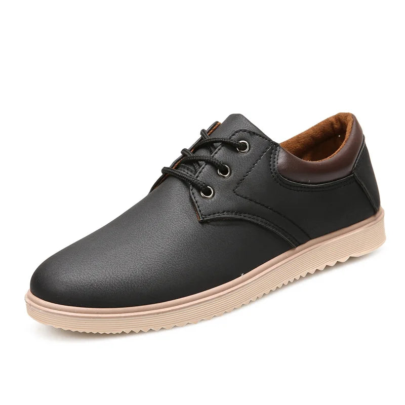 Spring and Autumn Single Shoe Work Casual Trend Breathable Durable Men's Refined Sports Casual Shoes