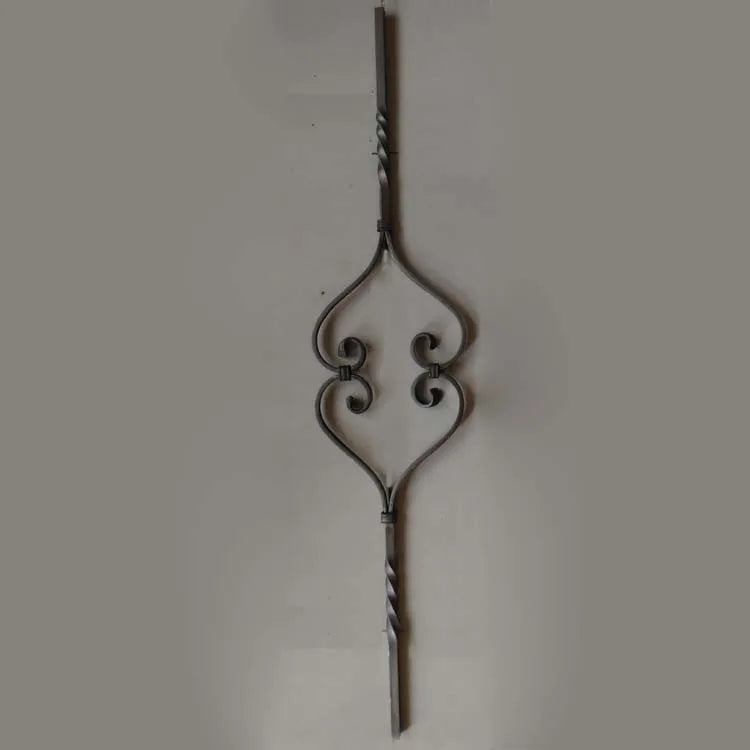 900x170mm Ornamental Iron Components Metal Balusters for Staircase Railing Parts Handrail Balcony Balustrade Gate Fence Parts