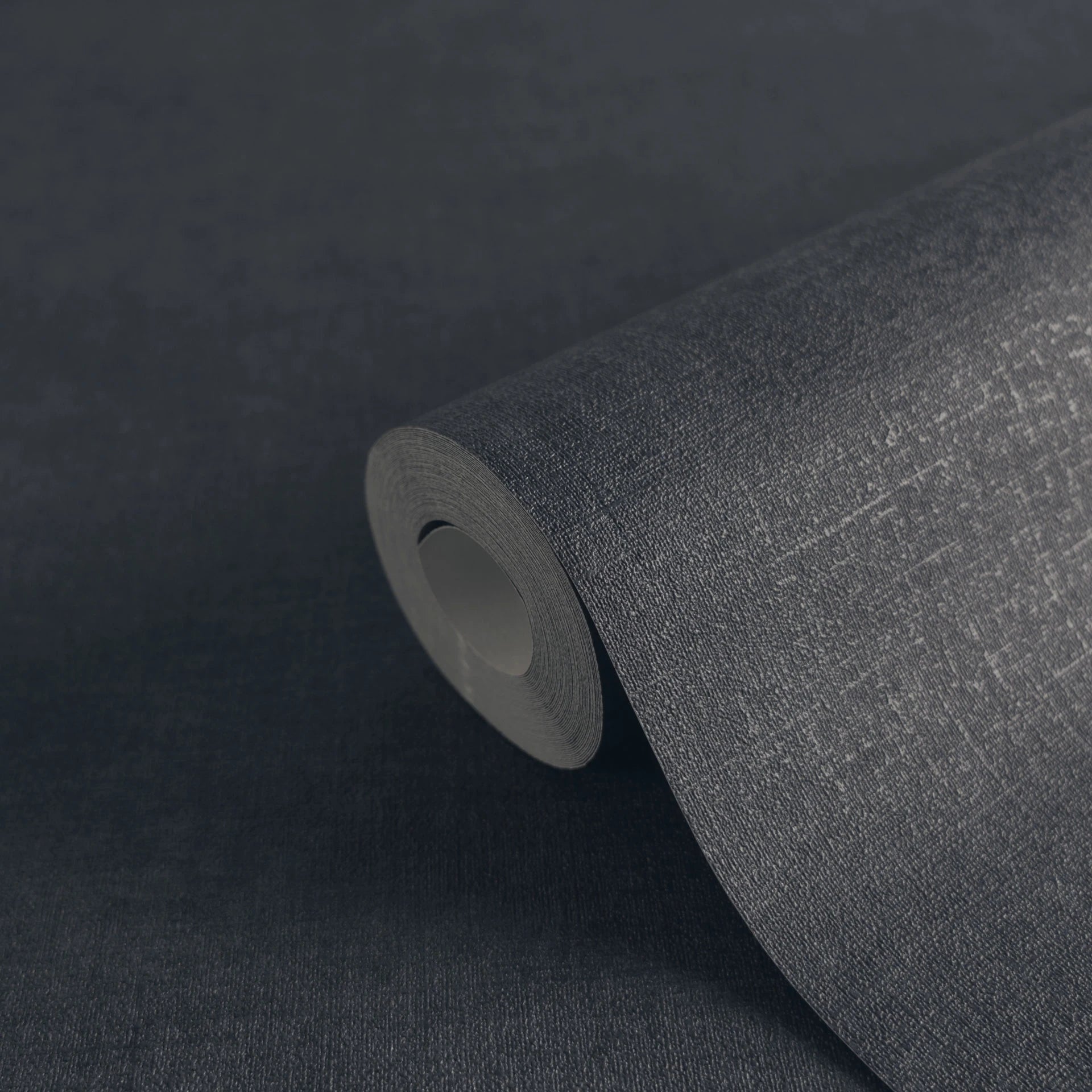 Made Germany Solid Wallpaper Rolls Blue Dark Blue Non Woven Vinyl Textile Structure 1005 X 053 m Living Room Kitchen Hotel