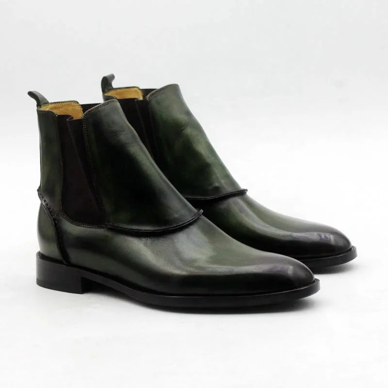 Cie A210 Wholesale Winter Autumn Chelsea Designer Handmade Breathable Shock-Absorbant Ankle Boots for Men