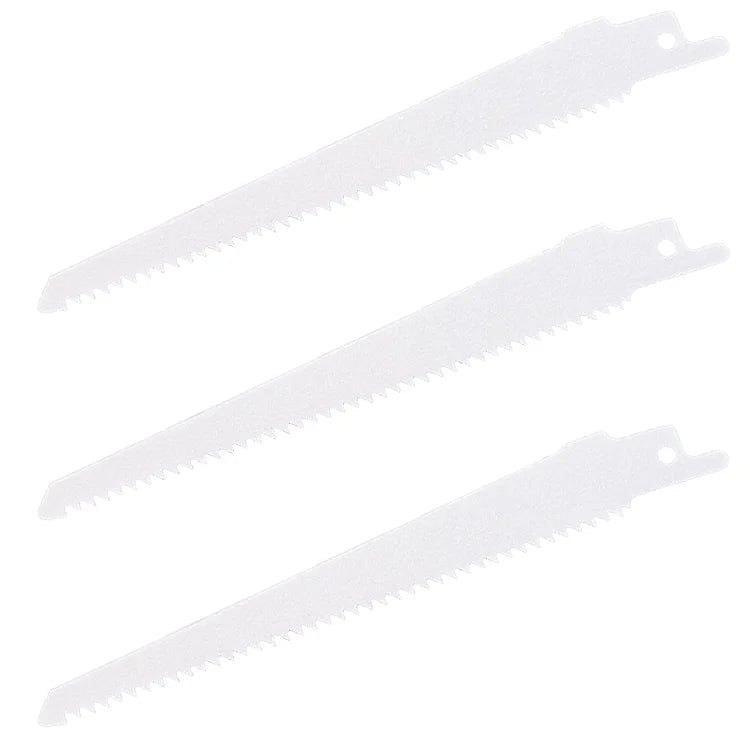 S611C 8Tpi HCS Industrial Reciprocating Saw Blades Straight Cut Idea Thin Metal Aluminous Metals Andfor Giassfibre Reinforced