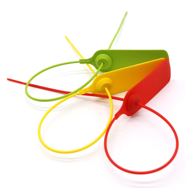TX-PS107 Disposable Plastic Seal  Plastic Meter Security Seals High Security Container Seals