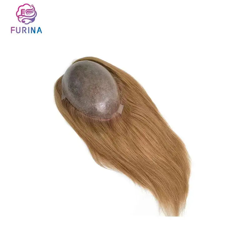 Good Looking Silk Top Pu Material Smooth Texture Customization Human Hair Topper for Woman