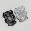 ZT-EM0015 Christian Iron on Patches Embroidery Custom Special Security Cheap Stick on Embroidery Patch Stickers