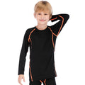 Custom Sublimation Printing Boy's T-shirts Spandex Polyester Moisture Wicking Anti-UV Kids Rash Guard