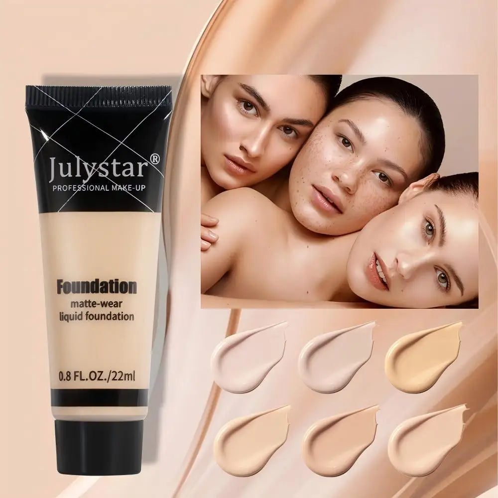 Factory Wholesale Moisturizing Matte Foundation Liquid Oil Control Waterproof Sweat Proof Full Coverage Concealer Foundation