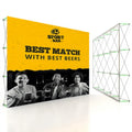 High Quality 4*3 Aluminum Alloy Backdrop for Pop-up Display Stand for Tradeshow Booths and Expo Exhibits