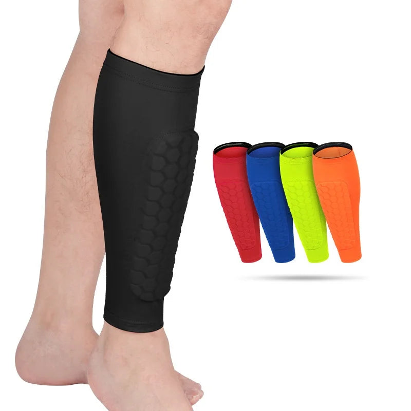 High Quality Soccer Sport Calf Compression Sleeve With Honeycomb Pad for Leg Pain Relief