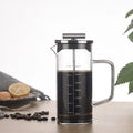 Thick-bottomed Coffee Pot High Borosilicate Glass French Press Pot Brewing Coffee Maker Coffee Pot for Making Tea