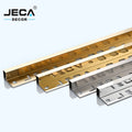 Foshan Factory JECA Tile Edging Trim Tile Edging Strips for Wall Corner Protection 304/316 Stainless Steel Tile Trim OEM Logo