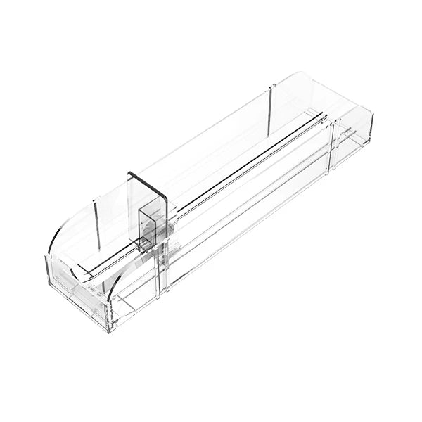 Supermarket Freezer Rack Pushers Adjustable Market Actylic Rack Display Pusher