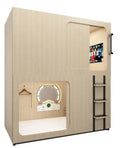 WE New Design Wooden Room Sleeping Pod Business Hotel Beds Capsule Bed for Bedroom MegaBDM