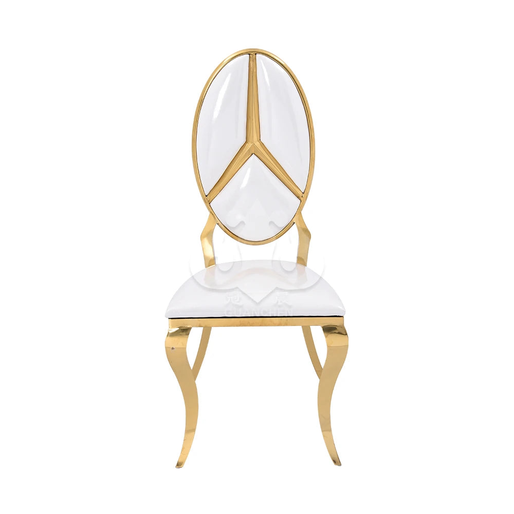 Flexible Manufacturing Competitive Price Modern Style Stainless Steel Wedding Chairs for Banquet Event Outdoor Restaurant