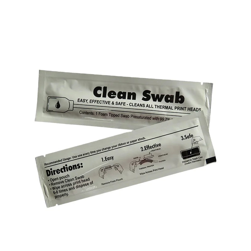 Printhead Cleaning Ipa Sponge Foam Swabs for zebra Printer