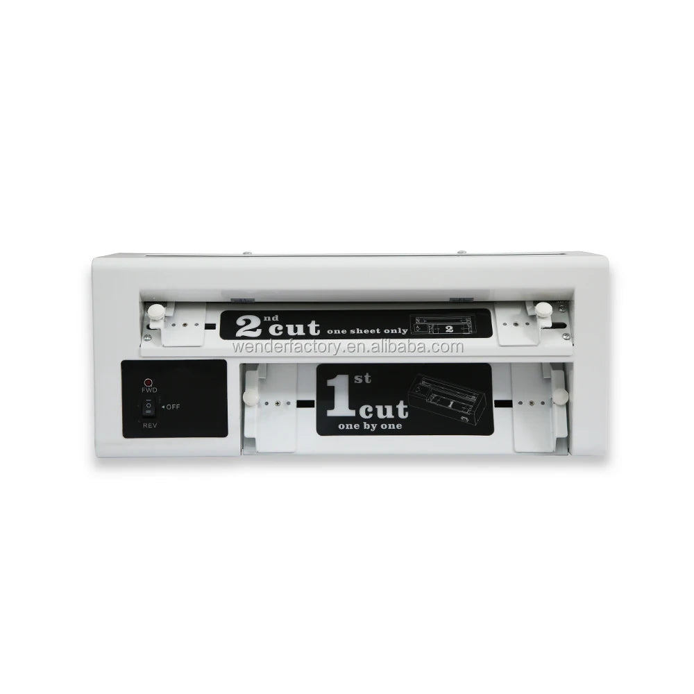 WD-300D ) Multi-functional 100-300G Desktop A4 Size Electric Business Card Cutting Machine