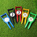 Multi-Function Metal Golf Divot Repair Tool with OEM Ball Marker & Bottle Opener Essential Golf Products