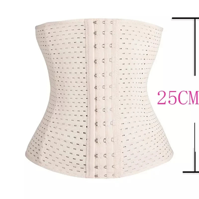 Hot Sale Womens Waist Trainer Cincher Body Shaper Slimming Steel Boned Belt Corset