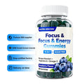 Best Selling Products 2024 Private Label Chewable Gummy Candy Alpha Brain Nootropic Focus Cognition Memo Nootropic Gummies