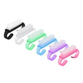 Pink Acrylic Nail Brush for Cleaning and Nail Art Soft Bristle Manicure Pedicure File Tool Removes Dust
