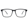 OEM Unisex Rectangle Clear Plastic Eyeglass Frames with Gradient Blue Brown Black Red Colors Latest Design