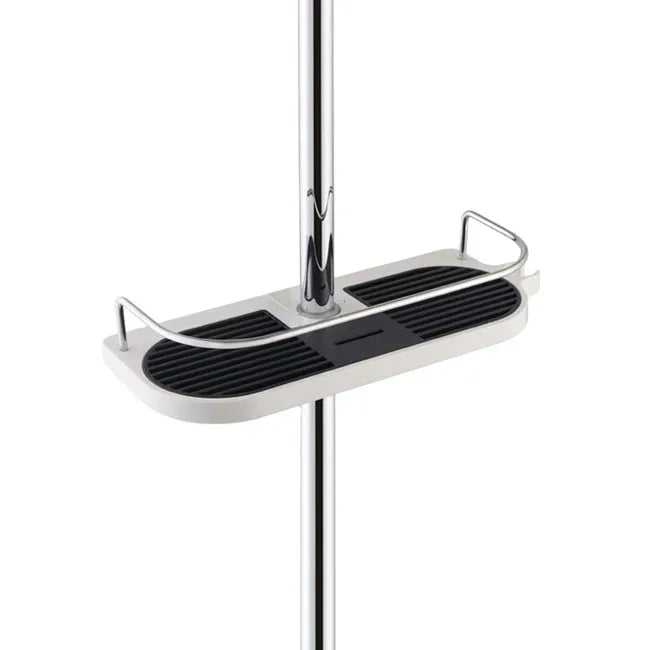 Bathroom Shelves Plastic Shelf Rack Organizer Shower Rod Shower Caddy Hanging