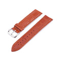 High Quality Luxury Brown Genuine Leather Watch Band Strap Premium Accessory for Wrist Watches