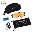 Outdoor Sports Sunglasses Big Frame One-piece Mirror Adjustable Cycling Glasses