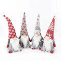 Boheng Wholesale Knitted Hat Fabric Tomte Gonk Ornament Noel Christmas Plush Stuffed Gnome Decor