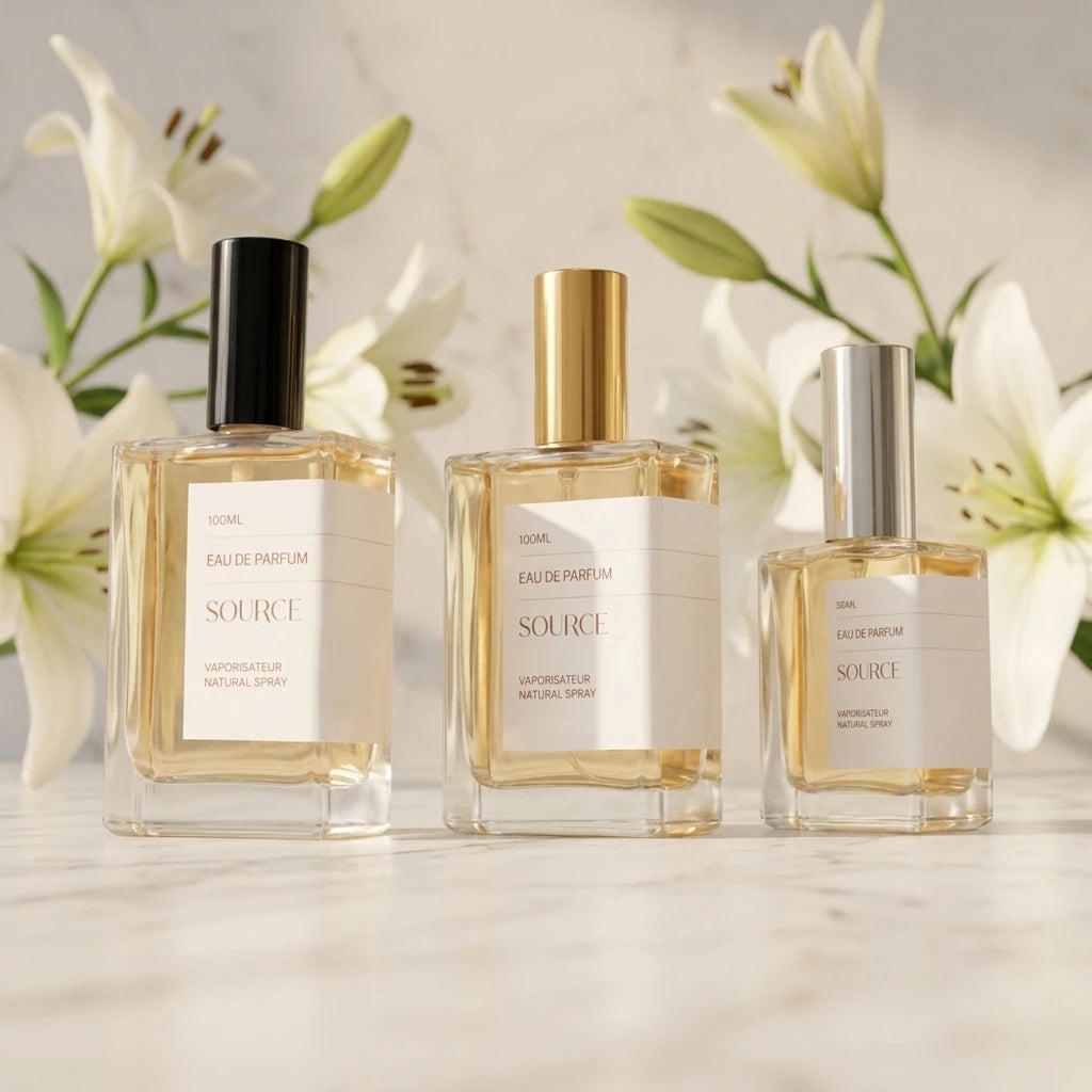 Luxury 30ml 50ml 100ml Cylinder Fragrance Packing Perfume Travel Bottle with Screw Cap