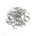 Hot Sale Cheap Price Silver Color Wholesale Stainless Steel 4-9mm Open Jump Ring Metal Jump Rings DIY Jewelry Findings