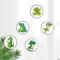 Cartoon-style Eco-Friendly PET Material Color-changing Stickers UV Varnishing for Urine Training Heat-Activated Color-Changing