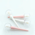 10ml Plastic Lollipop Lip Gloss Tube Empty Lip Glaze Bottle with Wand Applicator