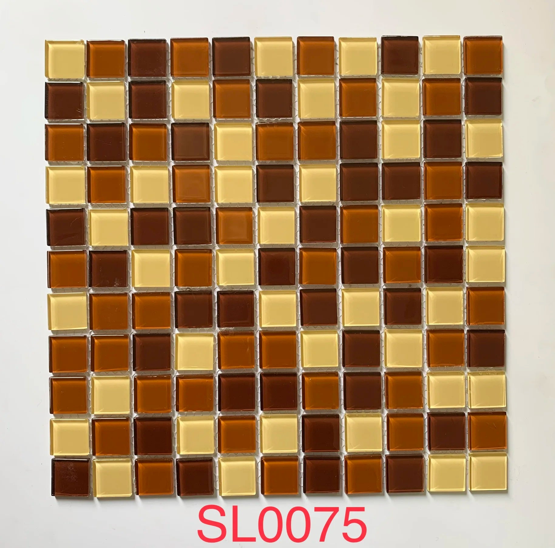 Kasaro Swimming Pool 300*300 mm China Supply Blue Mixture Glazed Glossy Pool Tiles Mosaic