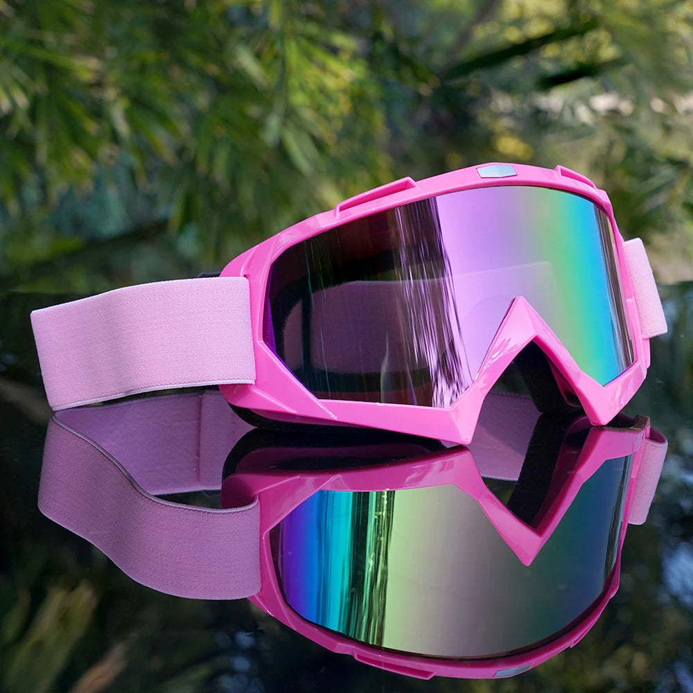 Dustproof Motorcycle & ATV Off-Road Racing Goggles Anti-Wind Motocross Eyewear for Cycling Dirt Bike Racing