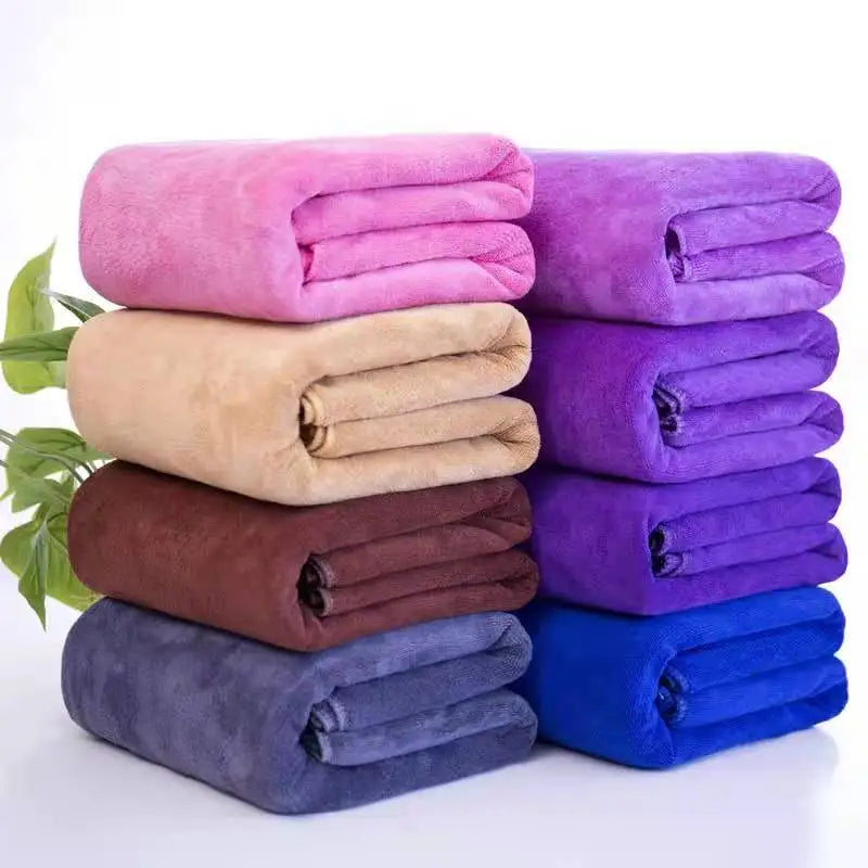 Hot Selling Microfiber Hair Salon Towel Quick Drying Ultra Absorbent Towel Quick Dry Hair Towel
