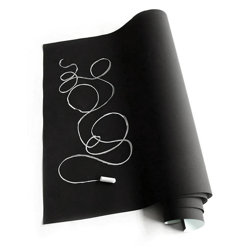 Planner Roll Wallpaper Chalkboard Stickers Custom Self Adhesive Blackboard Wall Sticker for Family