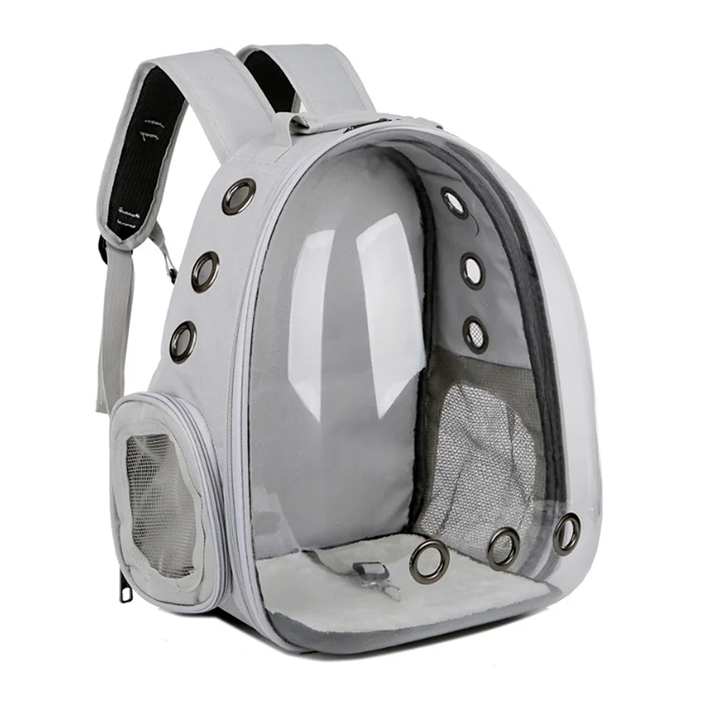 Manufacturer Wholesale Cat Carrier Backpack Portable Outdoor Design with Zipper Closure Colorful Oxford PVC Pet Travel Backpack