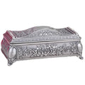Vintage Creative Jewelry Storage Box High-End Diamond Inlaid Rectangular Household High-Capacity Jewelry Box Wholesale Ornaments