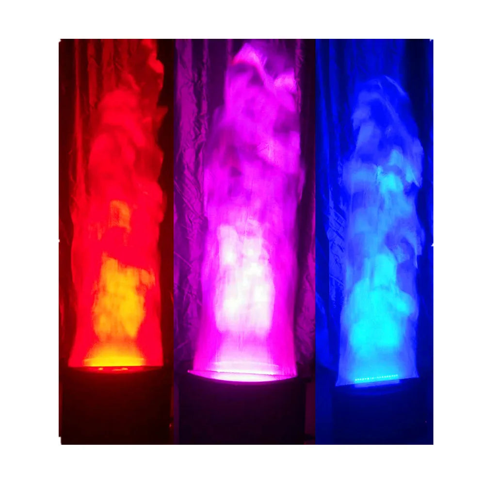 RGB Fake Flame Machine for Wedding Silk Fire Flame Effect Light Safe Flame Fire Machine for Party DJ Performance Factory