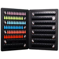 Eco-friendly Professional Nail Polish Color Card Display Board Acrylic Removable Nail Enhancement Color Test Sample Book